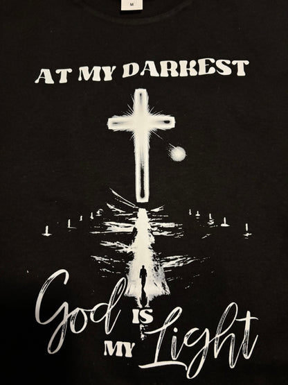 At My Darkness God Is My Light Design