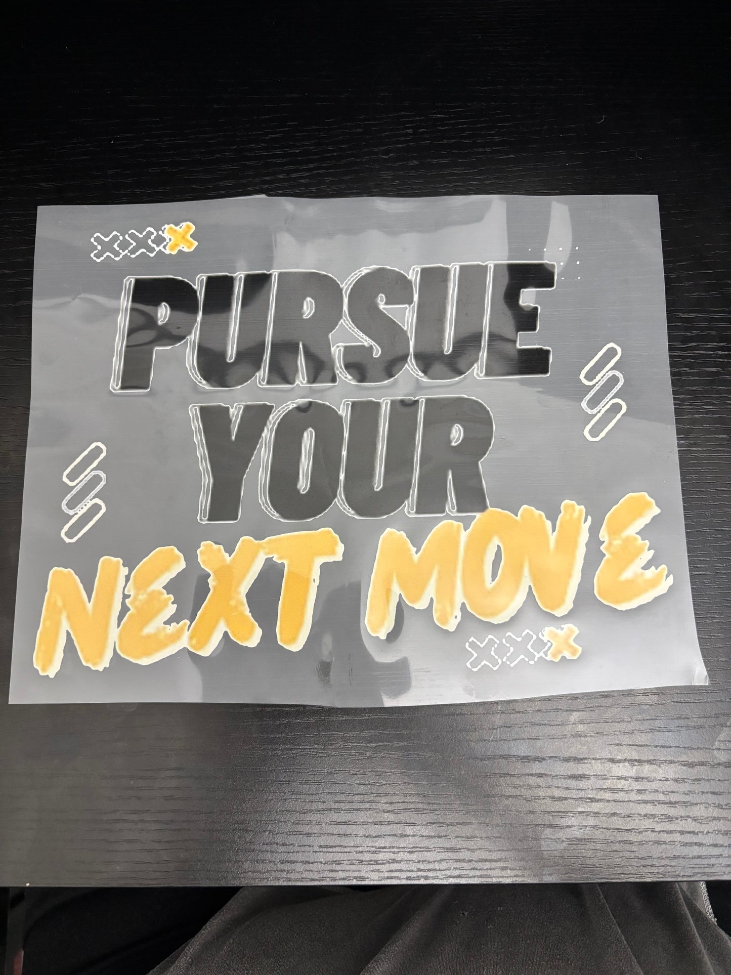 Pursue Your Next Move Design