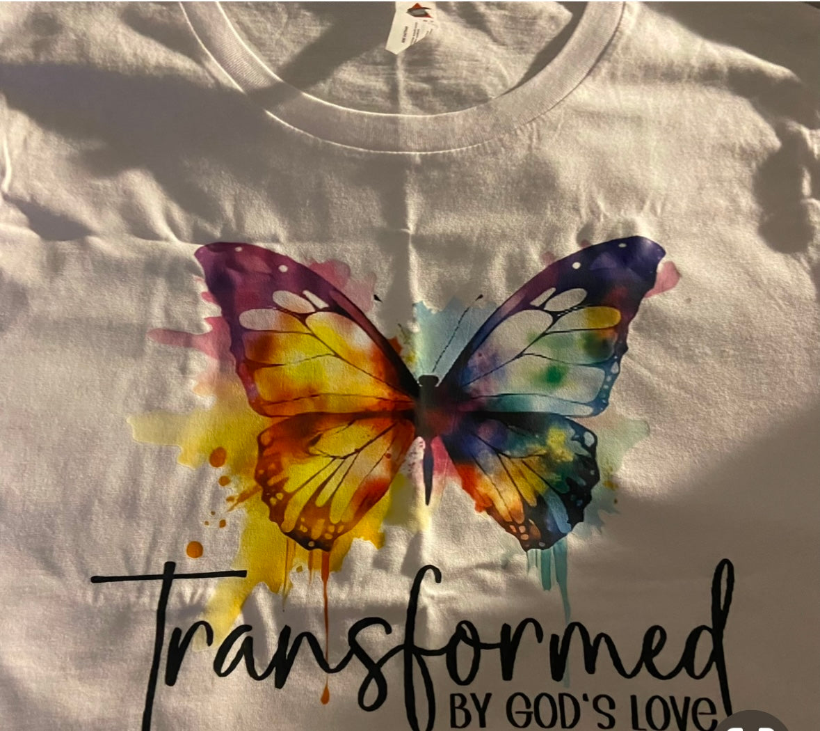 Transformed By God's Love Design