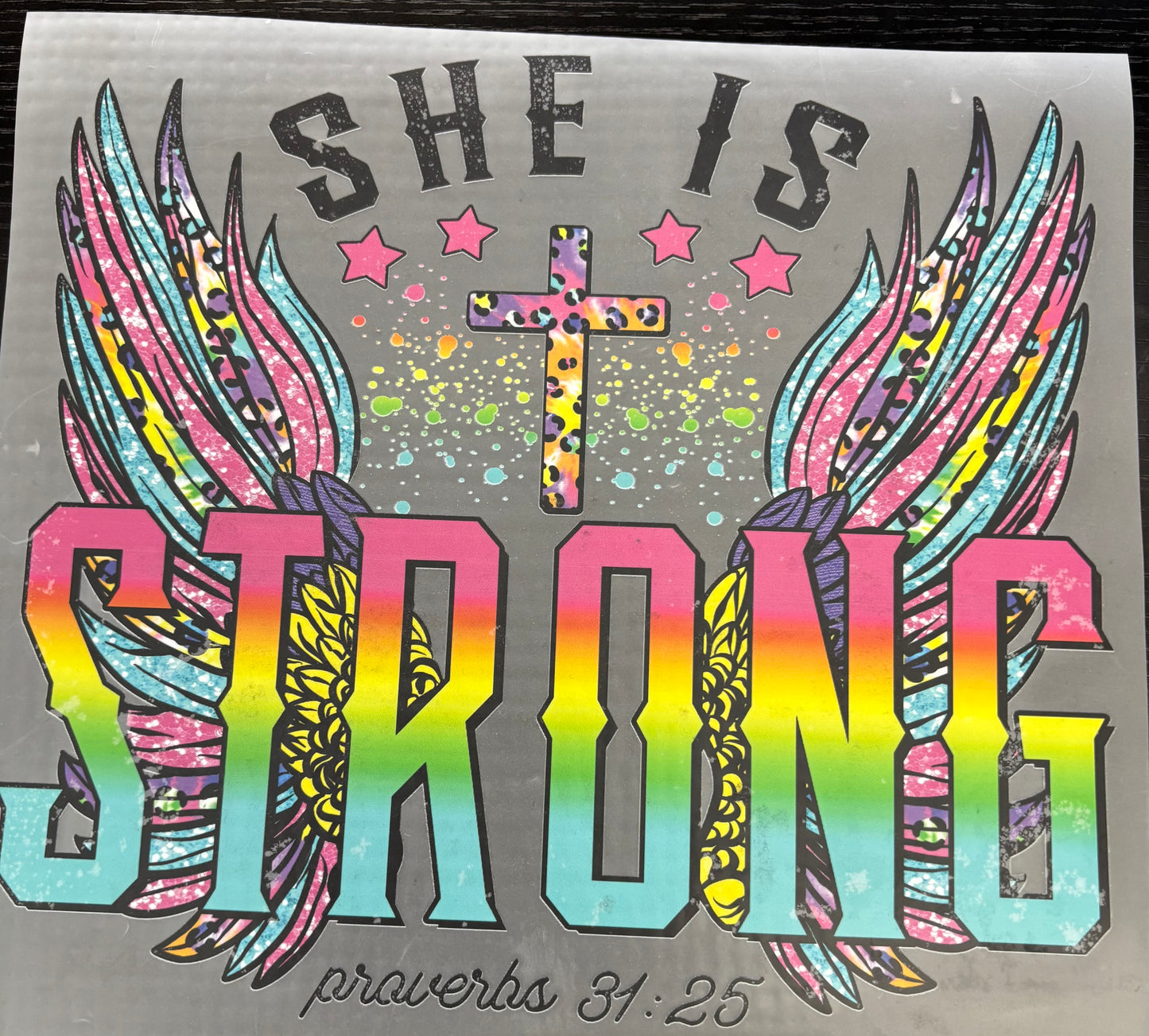 She Is Strong Design